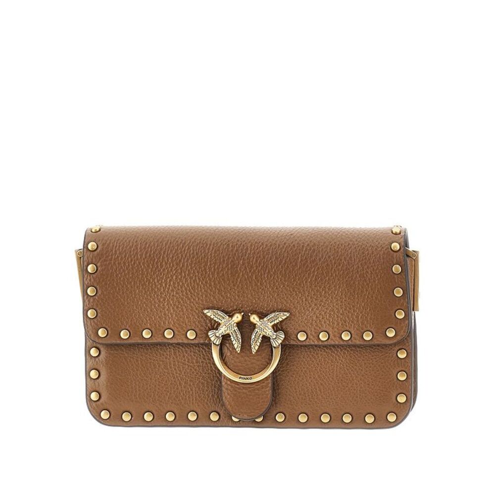 Pinko Women Baby Love Bag One Slouchy Leather Bag